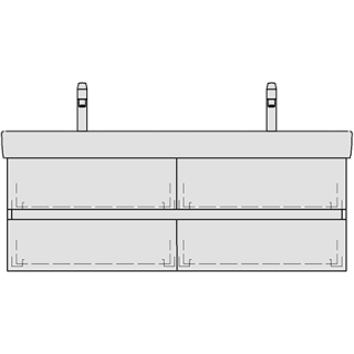 Unterbau MODERNA R TORO 117,0 x 50,0 x 38,0 cm