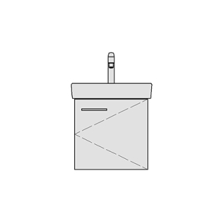 Unterbau MODERNA R ASINO 47,0 x 45,0 x 35,0 cm
