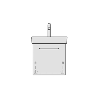 Unterbau MODERNA R ASINO 47,0 x 45,0 x 35,0 cm