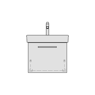 Unterbau MODERNA R ASINO 55,0 x 45,0 x 38,0 cm