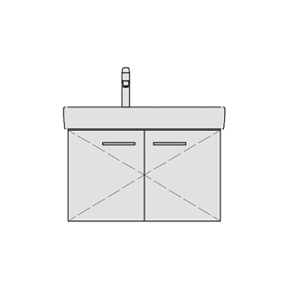 Unterbau MODERNA R ASINO 63,0 x 45,0 x 38,0 cm