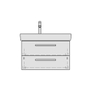 Unterbau MODERNA R ASINO 63,0 x 50,0 x 38,0 cm