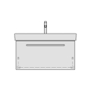 Unterbau MODERNA R ASINO 77,0 x 45,0 x 38,0 cm