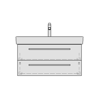 Unterbau MODERNA R ASINO 77,0 x 50,0 x 38,0 cm