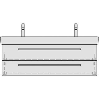 Unterbau MODERNA R ASINO 117,0 x 50,0 x 38,0 cm