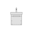 Unterbau MODERNA R LORO 40,0 x 40,0 x 36,0 cm