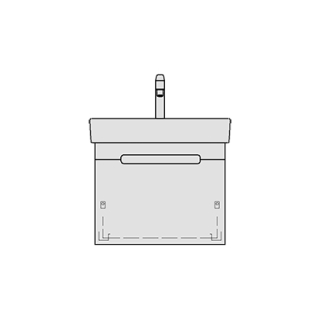 Unterbau MODERNA R LORO 55,0 x 40,0 x 39,0 cm