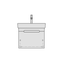 Unterbau MODERNA R LORO 55,0 x 40,0 x 39,0 cm