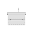 Unterbau MODERNA R LORO 63,0 x 45,0 x 39,0 cm