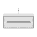 Unterbau MODERNA R LORO 97,0 x 45,0 x 39,0 cm