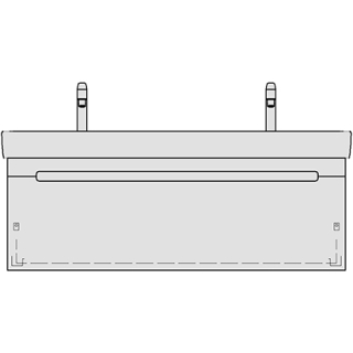 Unterbau MODERNA R LORO 117,0 x 40,0 x 39,0 cm
