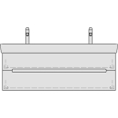 Unterbau MODERNA R LORO 117,0 x 45,0 x 39,0 cm