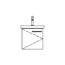 Unterbau SUBWAY 2 TORO 40,0 x 44,0 x 34,8 cm