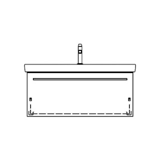 Unterbau SUBWAY 2 TORO 95,0 x 46,0 x 44,0 cm