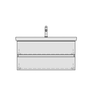 Unterbau SUBWAY 2 TORO 95,0 x 48,0 x 44,0 cm