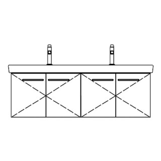 Unterbau SUBWAY 2 TORO 125,0 x 44,0 x 44,0 cm