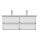 Unterbau SUBWAY 2 TORO 125,0 x 48,0 x 44,0 cm