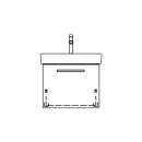Unterbau PRO S TORO 51,0 x 44,0 x 44,0 cm