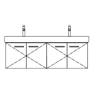 Unterbau PRO S TORO 126,0 x 44,0 x 44,0 cm