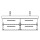 Unterbau PRO S TORO 126,0 x 46,0 x 44,0 cm