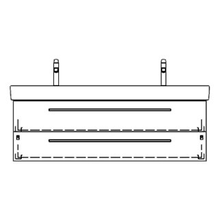 Unterbau PRO S TORO 126,0 x 46,0 x 44,0 cm