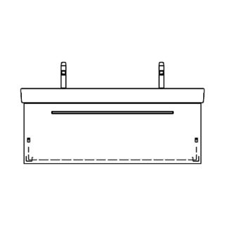 Unterbau PRO S TORO 116,0 x 44,0 x 44,0 cm