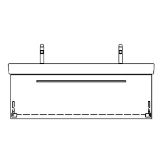 Unterbau PRO S RANA 126,0 x 40,0 x 43,5 cm