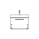Unterbau PRO S ASINO 61,0 x 44,0 x 44,0 cm