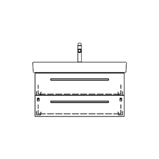 Unterbau PRO S ASINO 81,0 x 46,0 x 44,0 cm