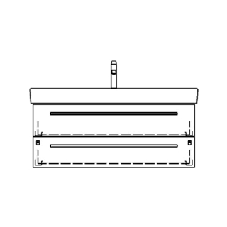 Unterbau PRO S ASINO 101,0 x 46,0 x 44,0 cm