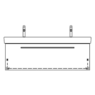 Unterbau PRO S ASINO 126,0 x 44,0 x 44,0 cm