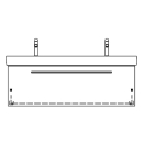 Unterbau PRO S ASINO 126,0 x 44,0 x 44,0 cm