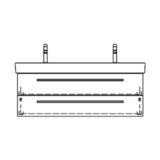 Unterbau PRO S ASINO 116,0 x 46,0 x 44,0 cm