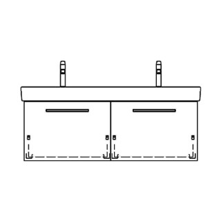 Unterbau PRO S ASINO 116,0 x 44,0 x 44,0 cm