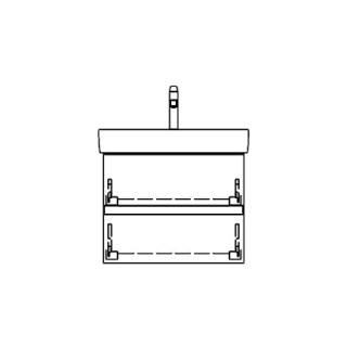 Unterbau PRO S GATTO 56,0 x 44,0 x 43,5 cm