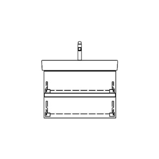 Unterbau PRO S GATTO 66,0 x 44,0 x 43,5 cm