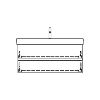 Unterbau PRO S GATTO 101,0 x 44,0 x 43,5 cm