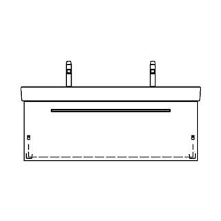 Unterbau PRO S ASINO 116,0 x 44,0 x 44,0 cm
