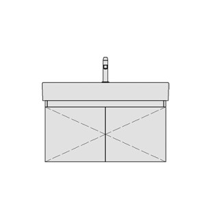 Unterbau STRADA TORO 87,0 x 44,0 x 40,0 cm