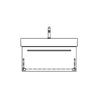 Unterbau STRADA RANA 87,0 x 40,0 x 40,0 cm
