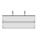 Unterbau STUDIO TORO 119,0 x 46,0 x 47,0 cm