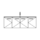 Unterbau STUDIO TORO 119,0 x 44,0 x 47,0 cm