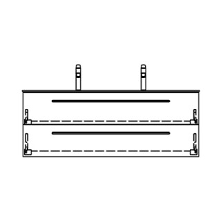 Unterbau STUDIO RANA 119,0 x 44,0 x 47,0 cm