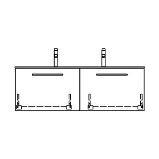 Unterbau STUDIO RANA 119,0 x 40,0 x 47,0 cm