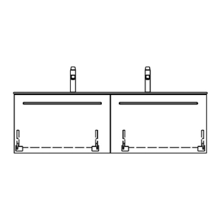 Unterbau STUDIO RANA 129,0 x 40,0 x 47,0 cm