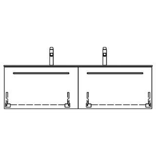Unterbau STUDIO RANA 139,0 x 40,0 x 47,0 cm