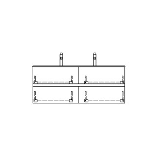 Unterbau STUDIO GATTO 119,0 x 48,0 x 47,0 cm