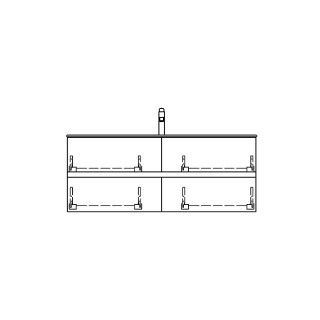 Unterbau STUDIO GATTO 119,0 x 48,0 x 47,0 cm
