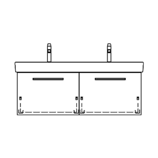 Unterbau PRO S TORO 116,0 x 44,0 x 44,0 cm
