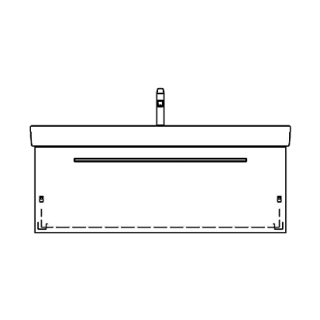 Unterbau PRO S TORO 116,0 x 44,0 x 44,0 cm